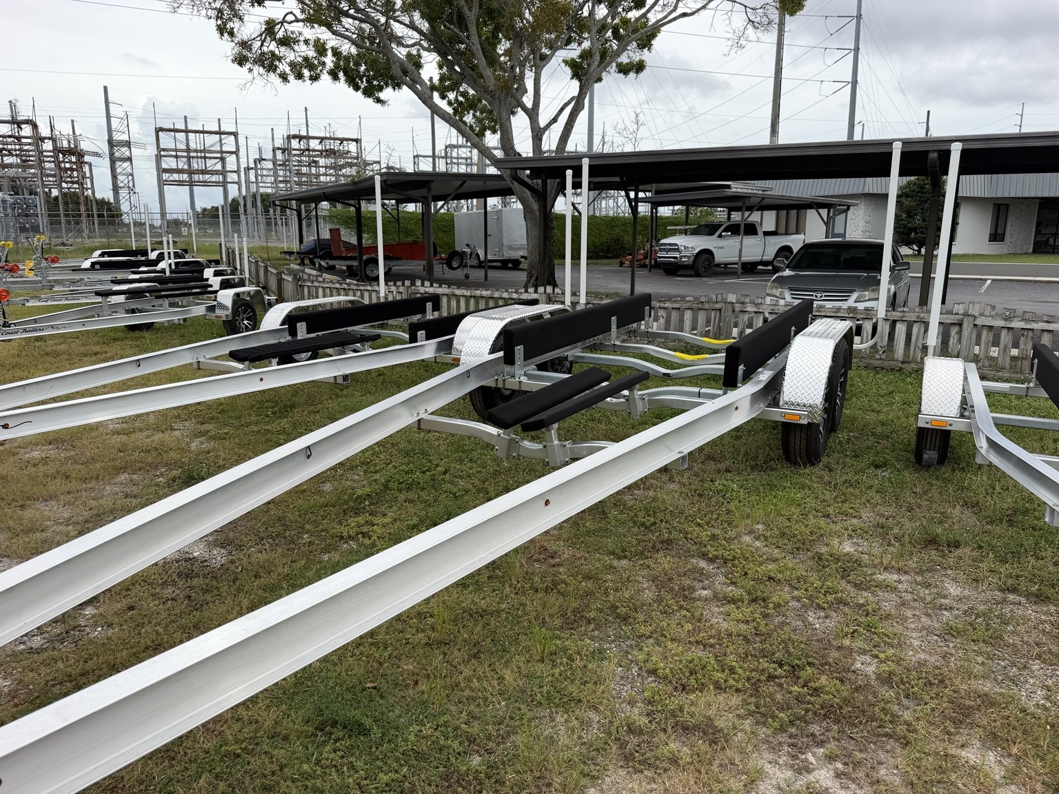 Heavy-duty tandem · Aluminum frame