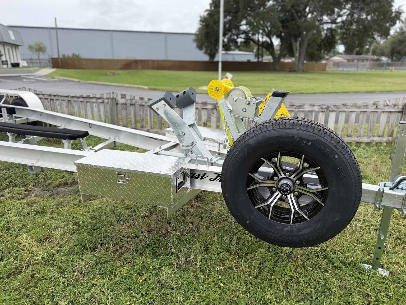 Military build · Full front view