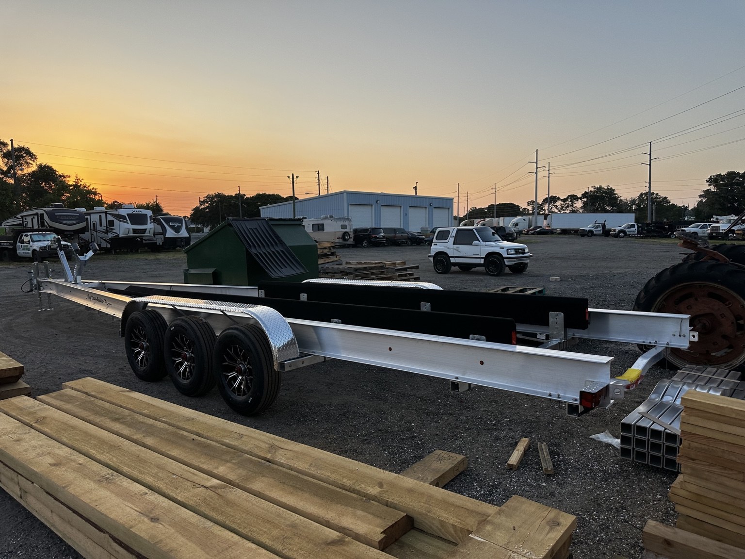 21K–24K triple-axle build example