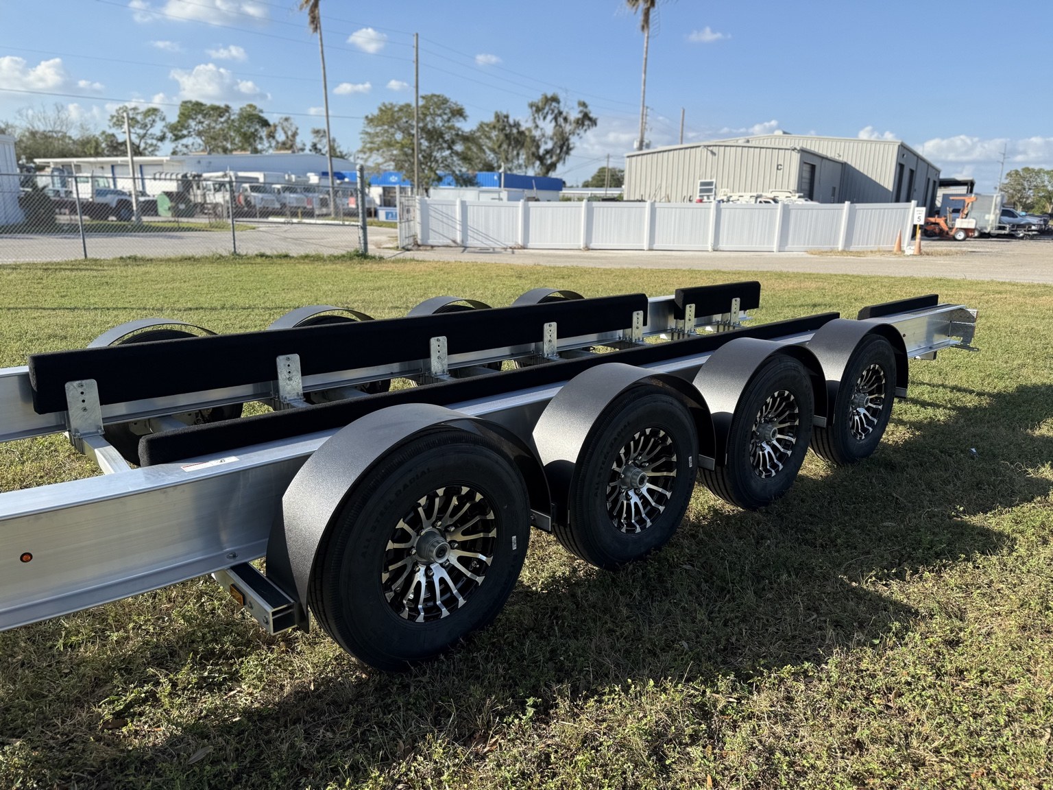 32K–40K Quad Axle trailer build