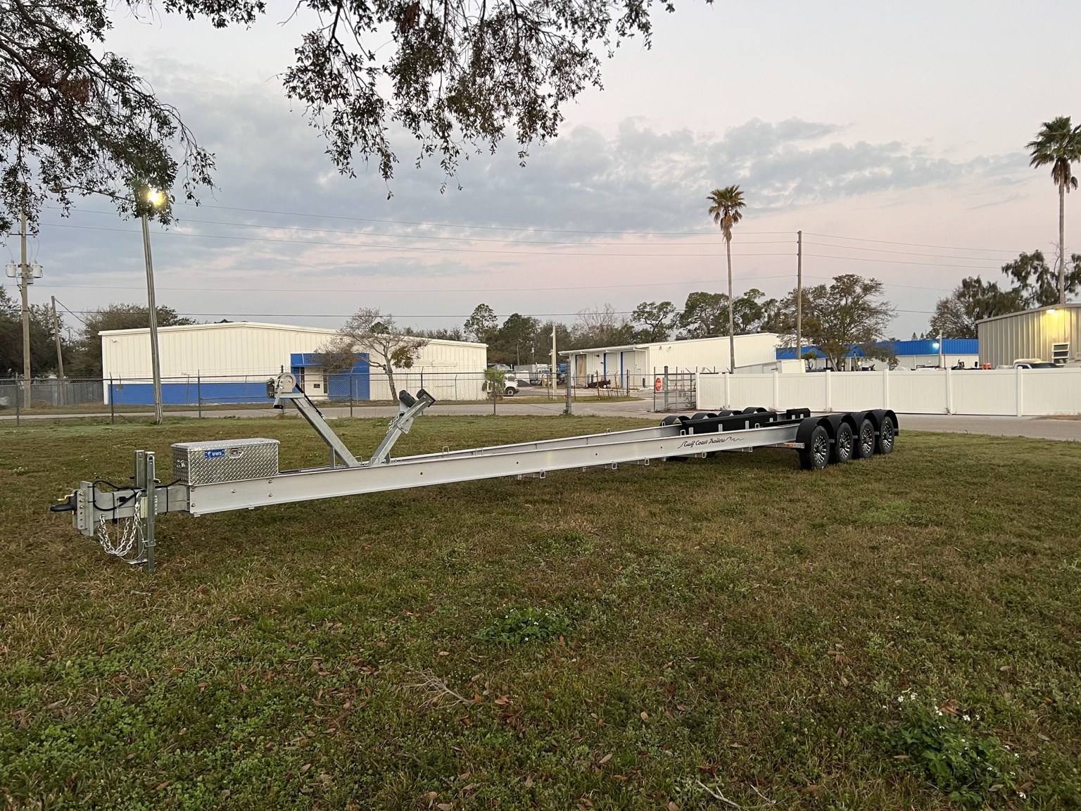 32K–40K Quad Axle trailer build