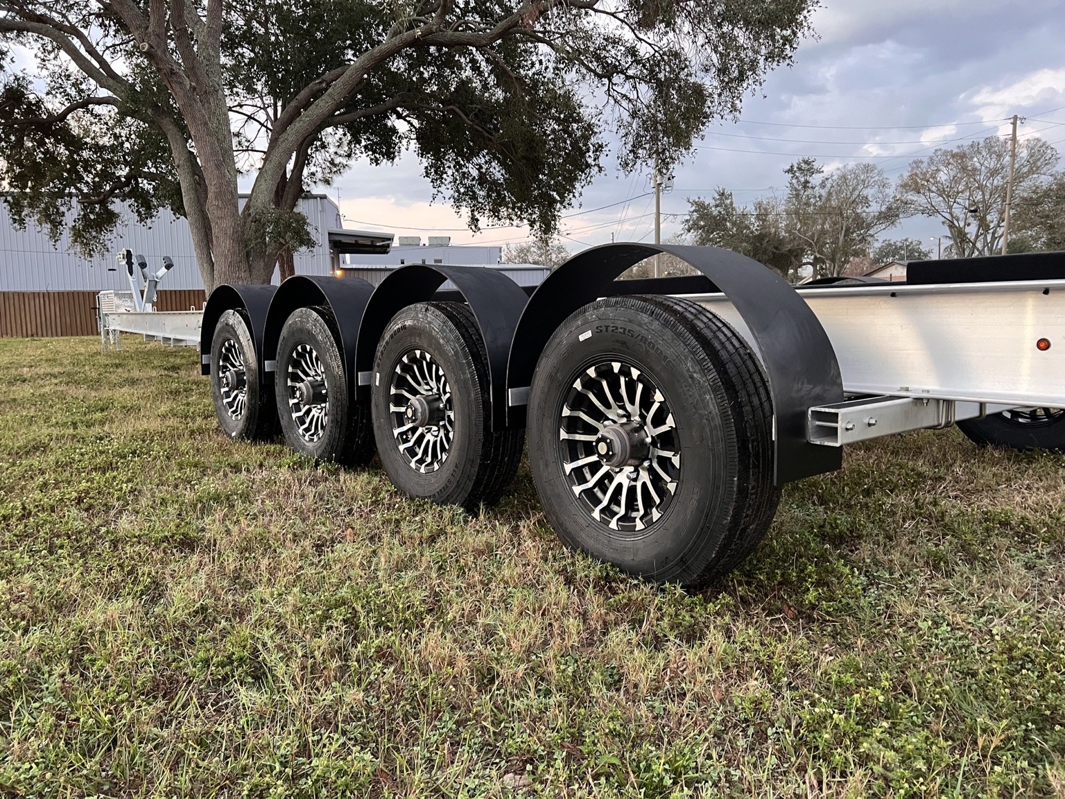32K–40K Quad Axle trailer build