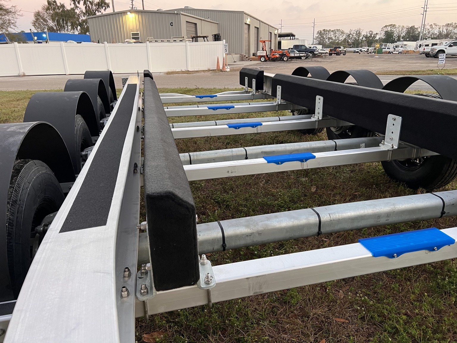 32K–40K Quad Axle trailer build