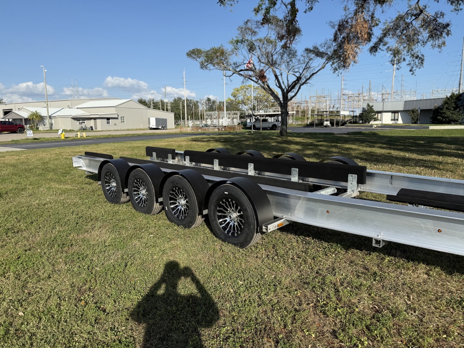 32K–40K Quad Axle trailer build